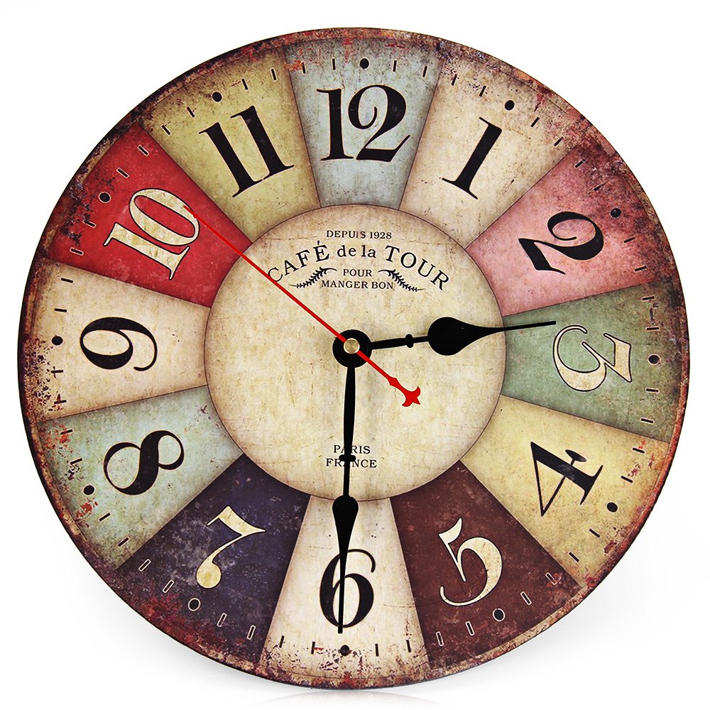 Artistic Retro Wall Clock