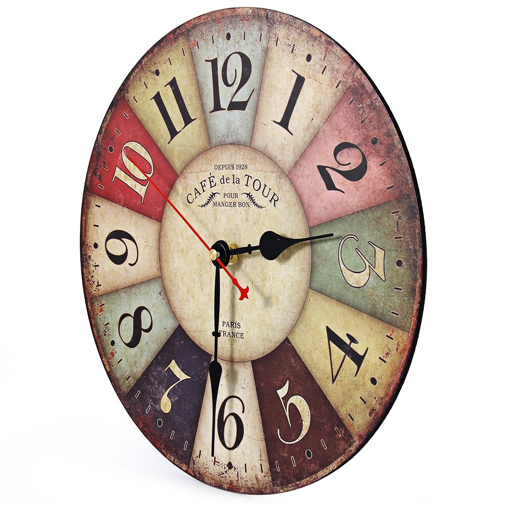 Artistic Retro Wall Clock