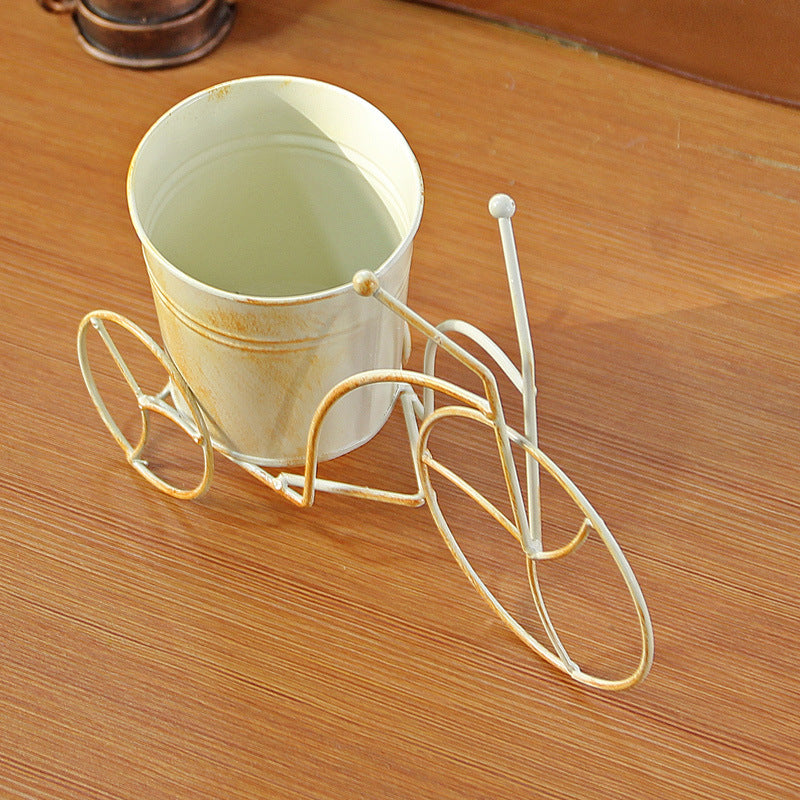 Vintage Bicycle Flower Pot
