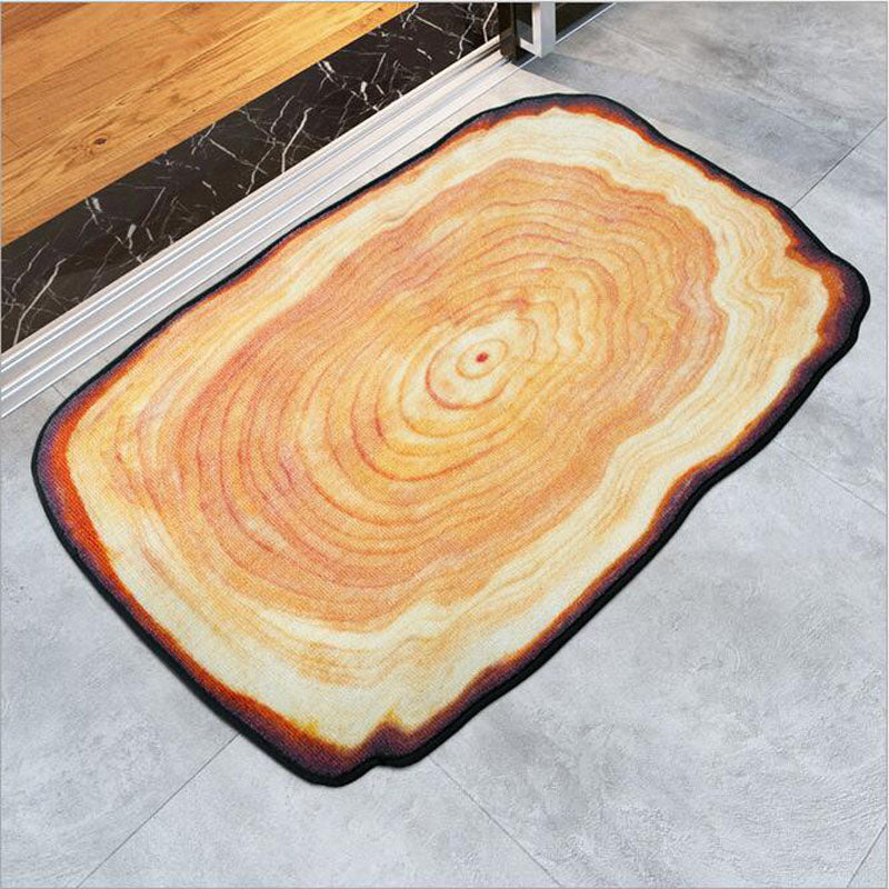 3D Wood Tree Door Mat