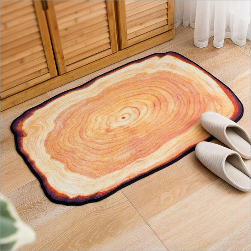 3D Wood Tree Door Mat
