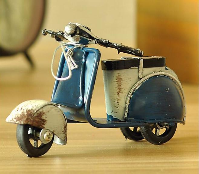 Mini Motorcycle Figurines