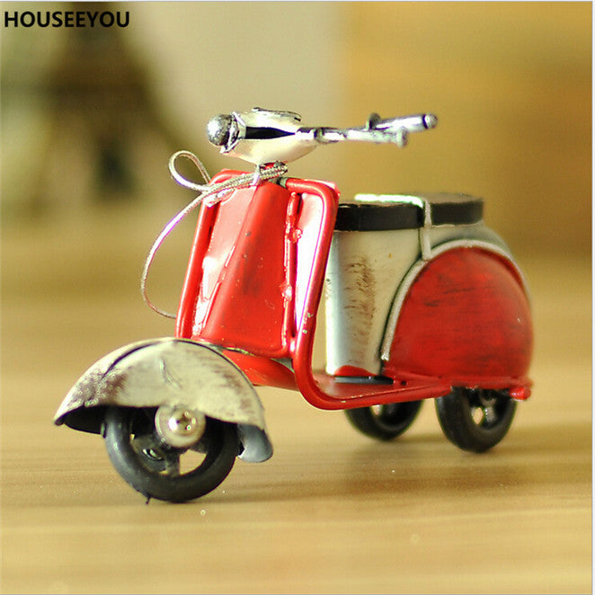 Mini Motorcycle Figurines