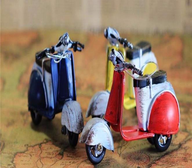 Mini Motorcycle Figurines