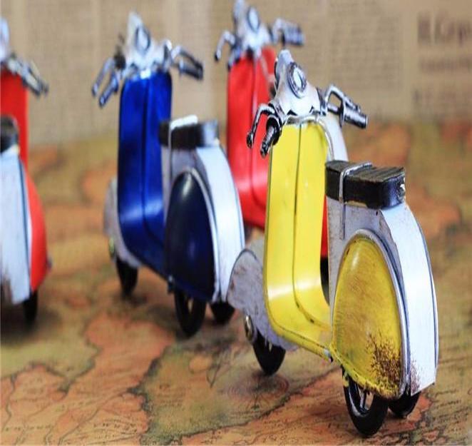 Mini Motorcycle Figurines