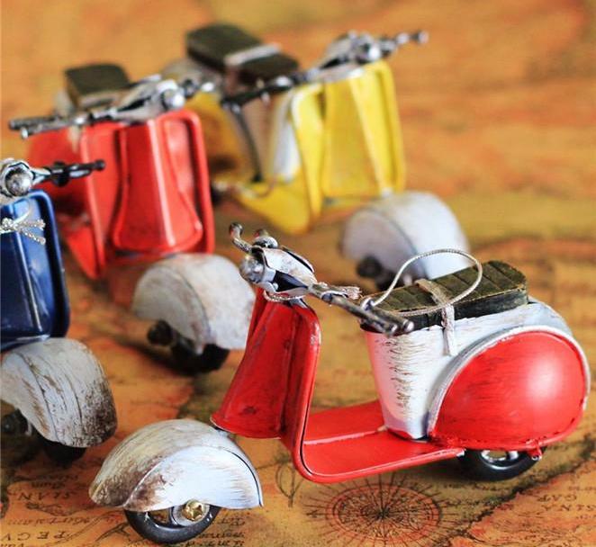 Mini Motorcycle Figurines