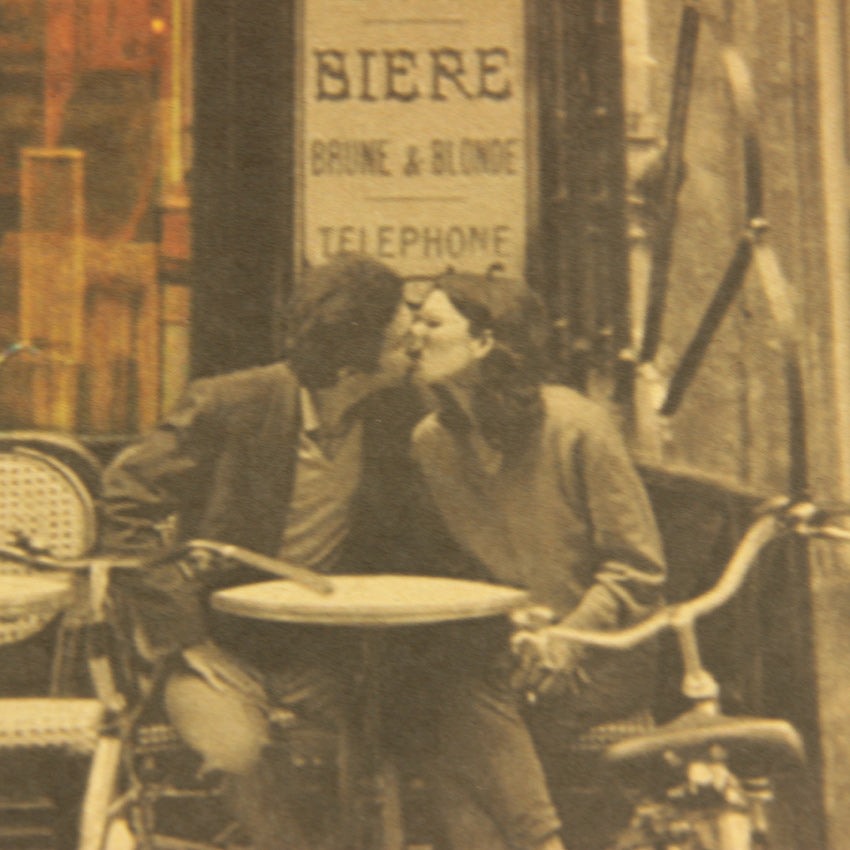Lovers Nostalgia Kraft Paper Wall Poster