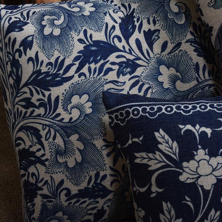 Vintage Floral Pillow Case