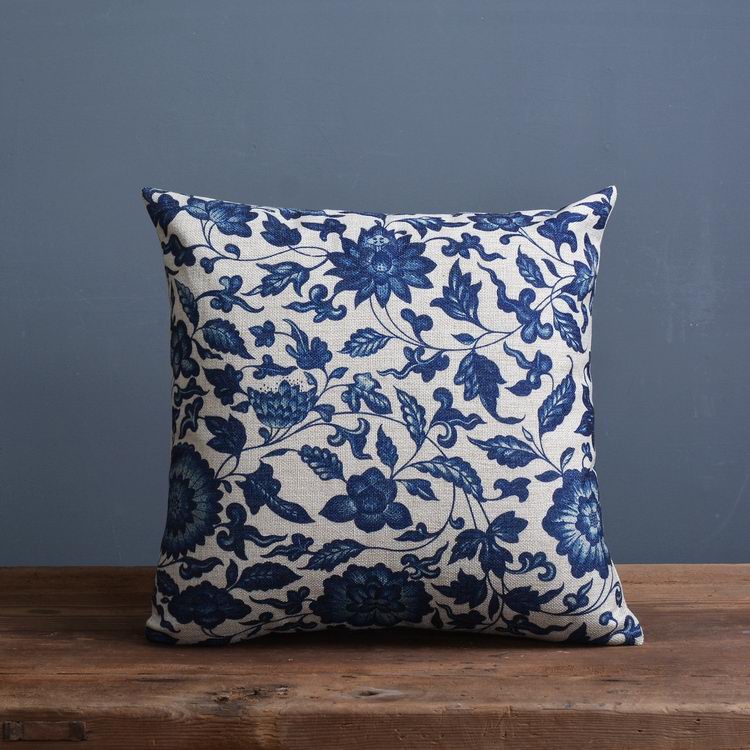 Vintage Floral Pillow Case