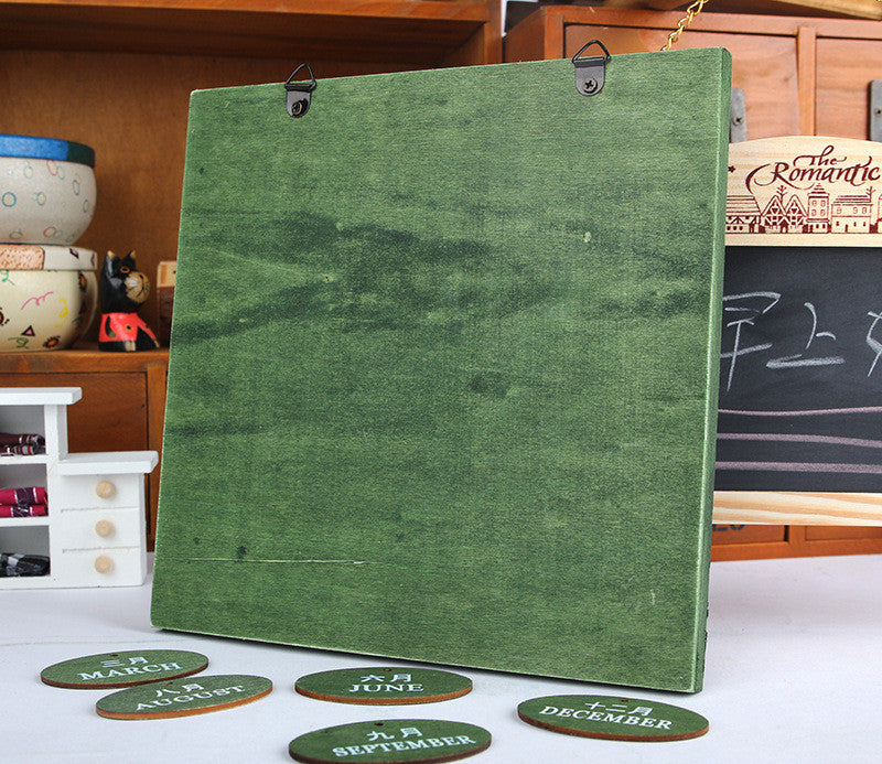Vintage DIY Wood Calendar