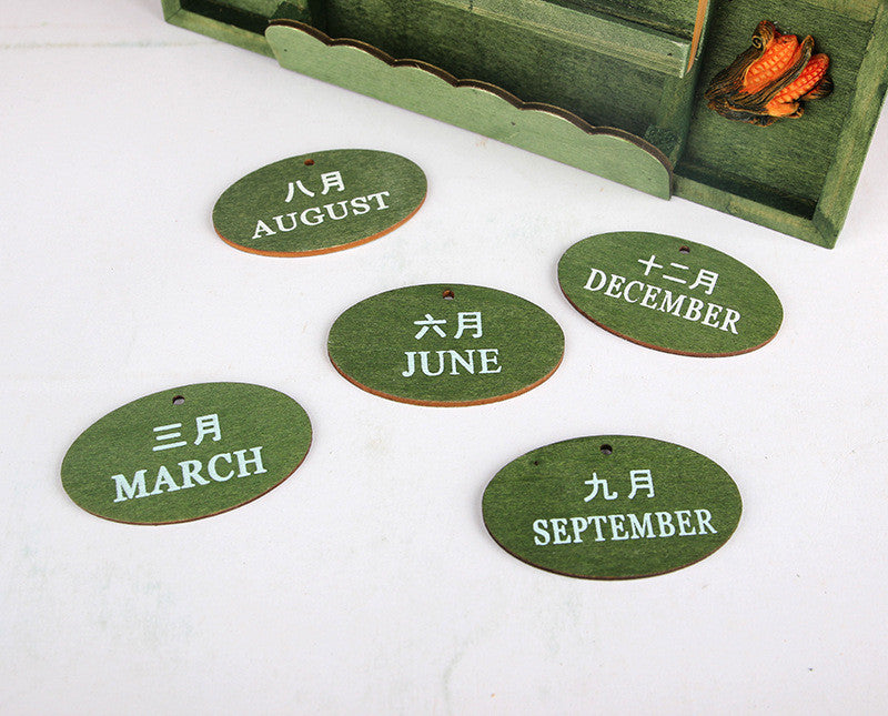 Vintage DIY Wood Calendar