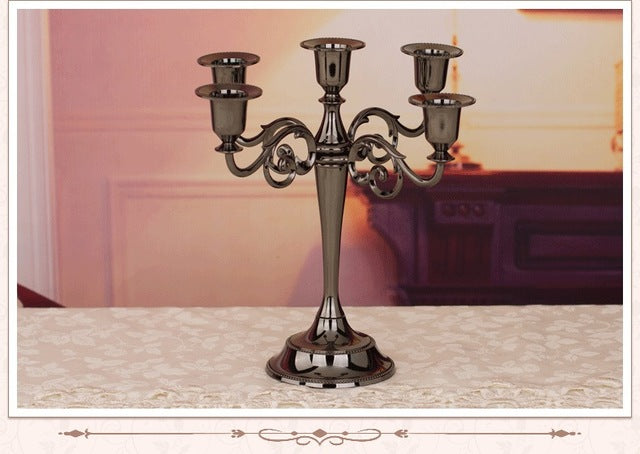 Vintage 5-Arms Candle Holder