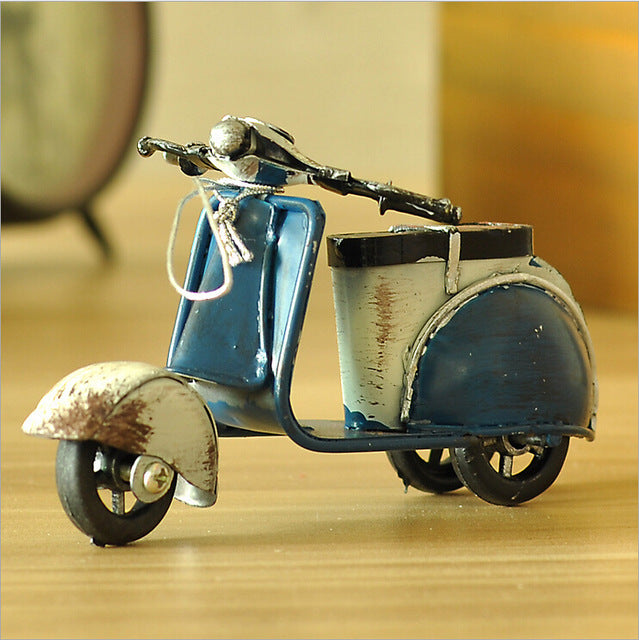 Mini Motorcycle Figurines