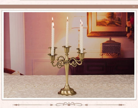 Vintage 5-Arms Candle Holder